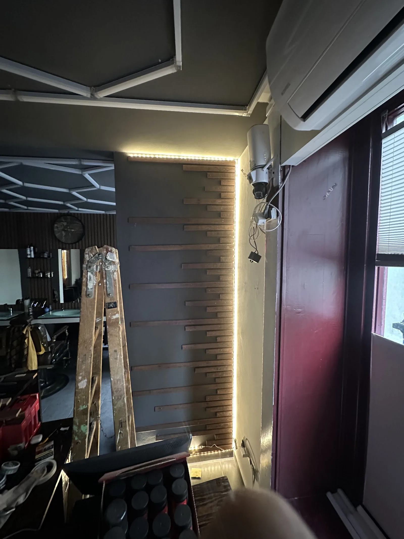 Blick in den Salon
